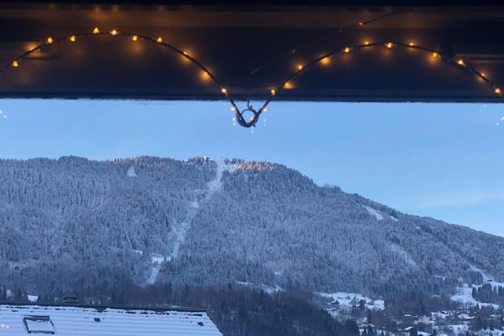 Superbe appartement au centre de Samoëns Extérieur photo