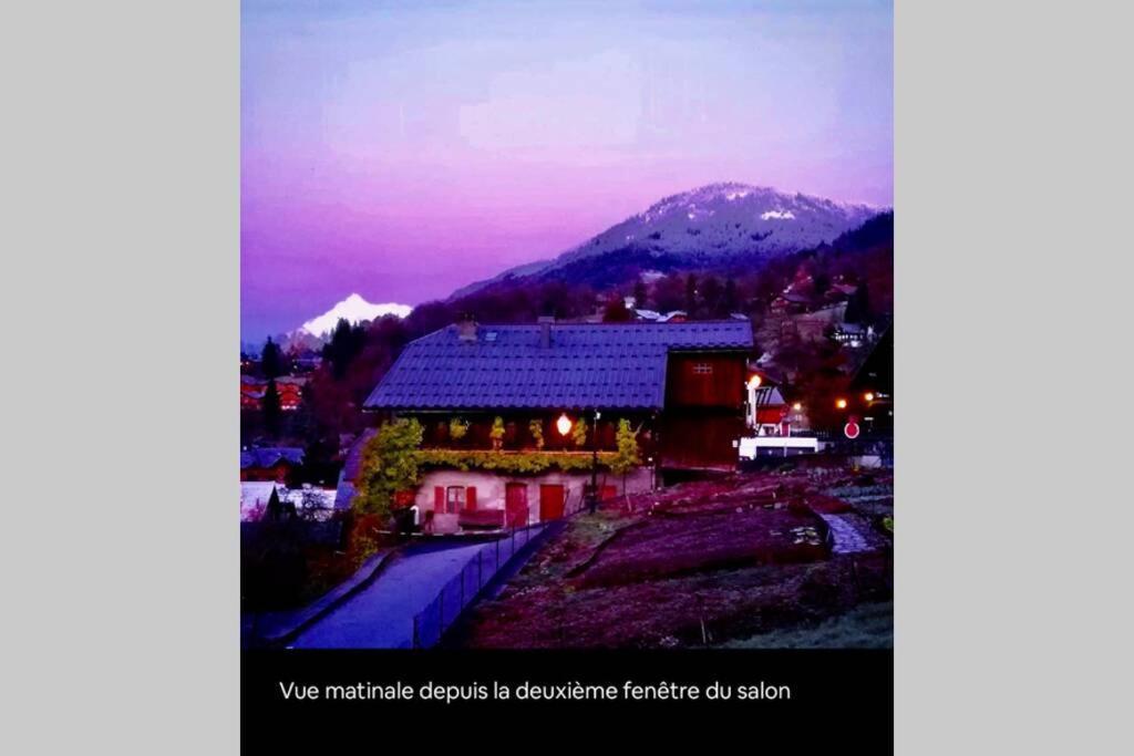 Superbe appartement au centre de Samoëns Extérieur photo