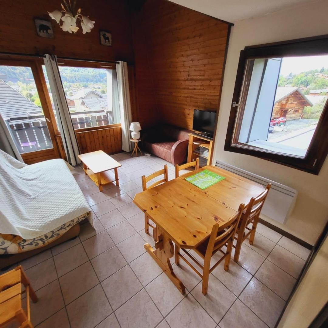 Superbe appartement au centre de Samoëns Extérieur photo